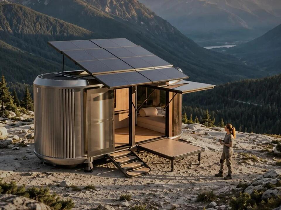 Lavvu’s Tiny Home Has a Bathtub and Hidden Storage - NewsBreak