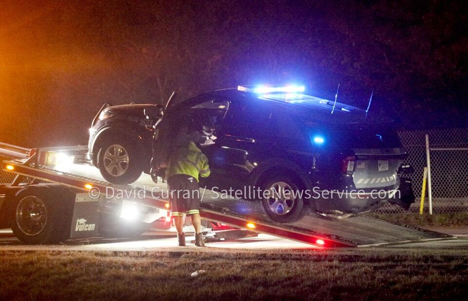 Updated: No troopers injured after cruiser struck on Route 6 in West ...