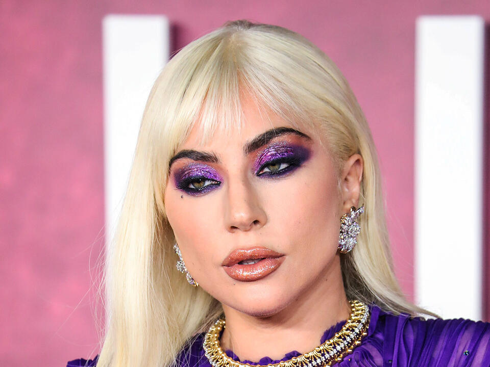 Lady Gaga Wows Fans In A Unique Dress Made Of Car Parts For The