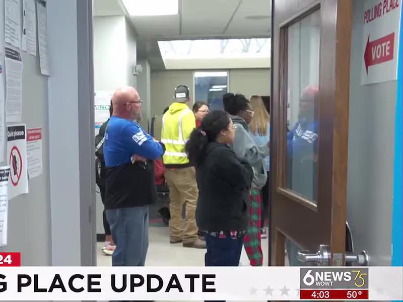 Election 2024: Check-in at Omaha polling place