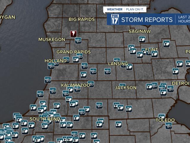 Sunday storms leave areas of damage in West Michigan - NewsBreak