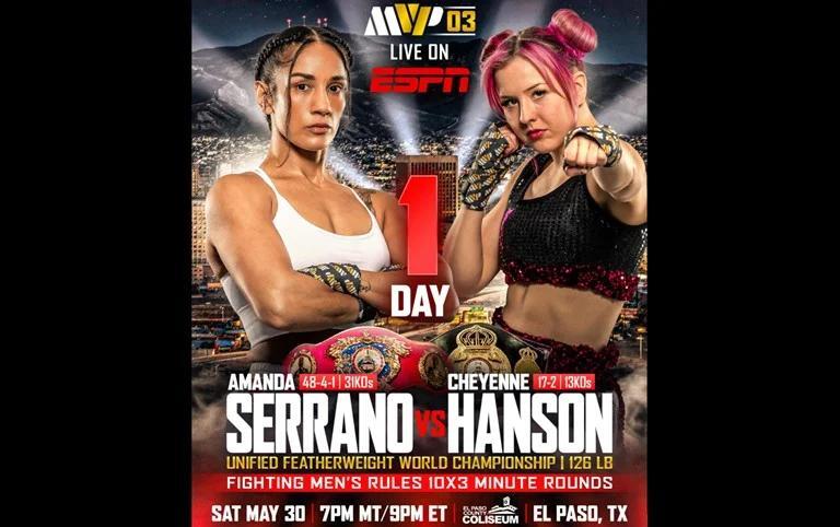 Serrano Defends Titles Against Hanson and Pursues History