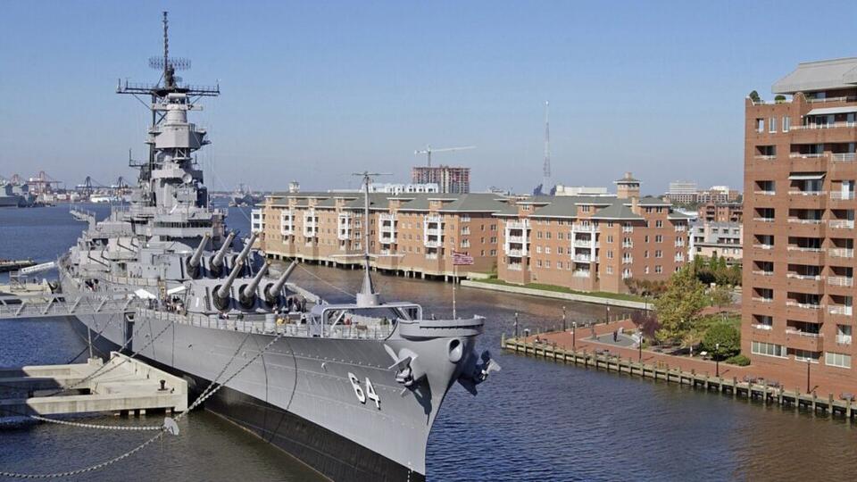 USS Wisconsin was decommissioned at Norfolk on Sept. 30, 1991, after ...