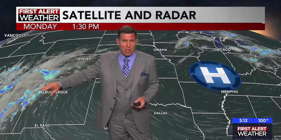 Hot Weather with Activity in the Gulf