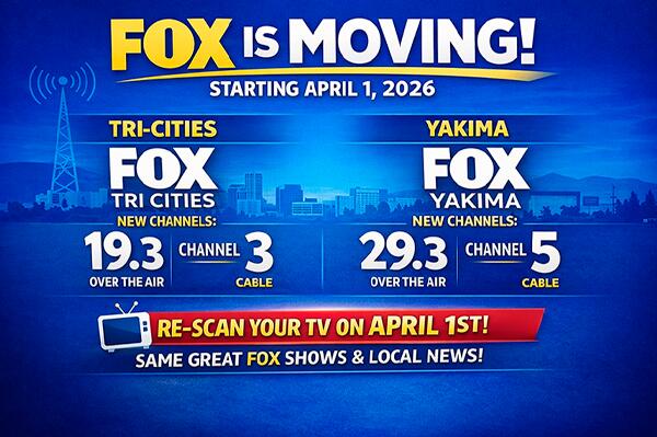 FOX 11 and FOX 41 is Moving on April 1 – Important Information for ...