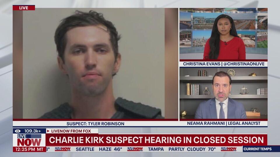Charlie Kirk murder suspect Tyler Robinson makes first in-person court ...