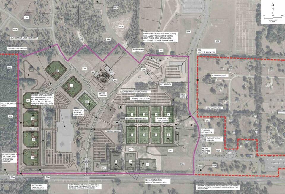 Developer of proposed sports, entertainment complex in Ocala seeking ...