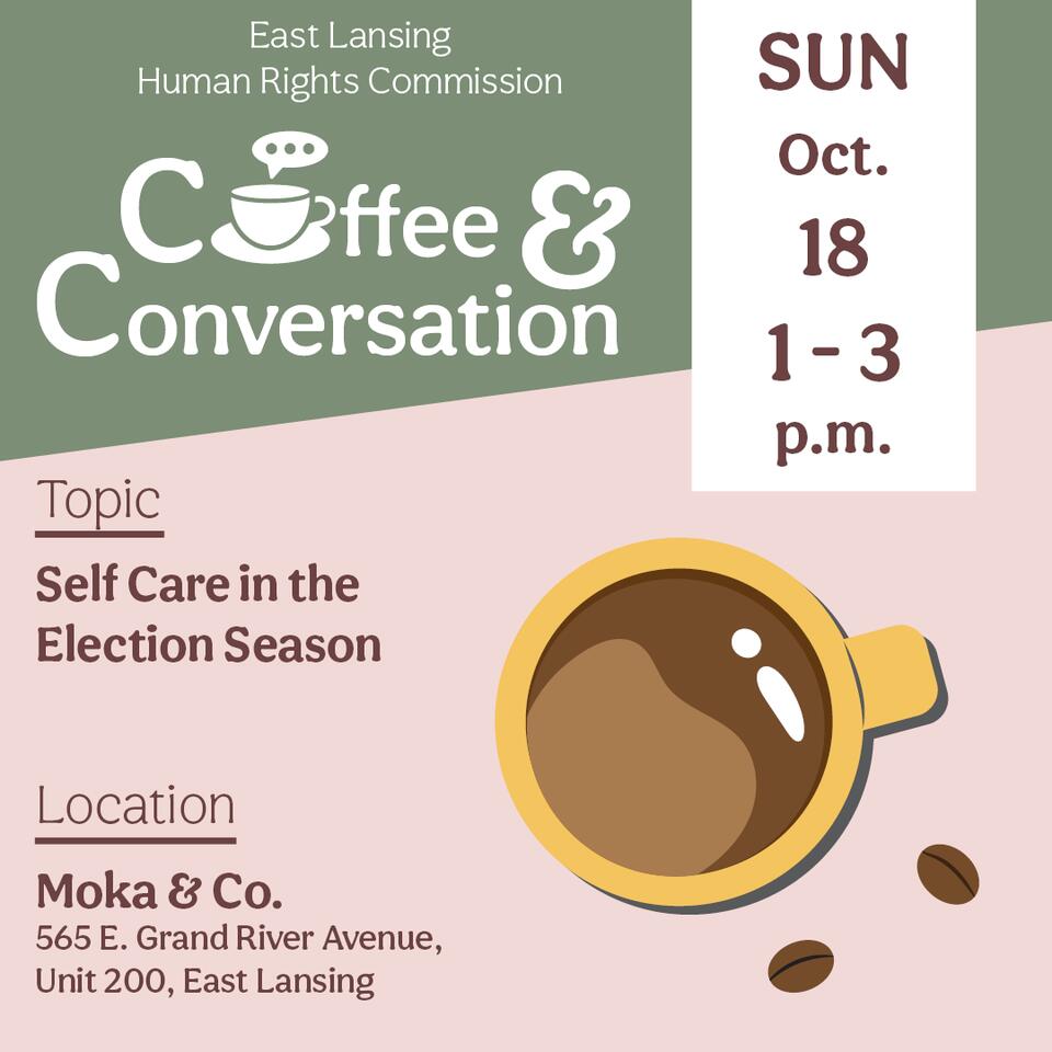 📅 Talk self-care in election season over coffee Oct. 18 - NewsBreak