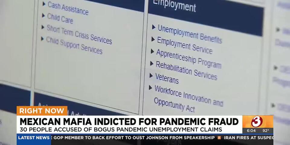 Mexican mafia indicted for pandemic unemployment fraud; 30 arrested ...