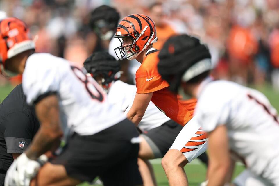 Joe Burrow tells Kay Adams, “We've got a lot of guys [on defense] we feel confident in”