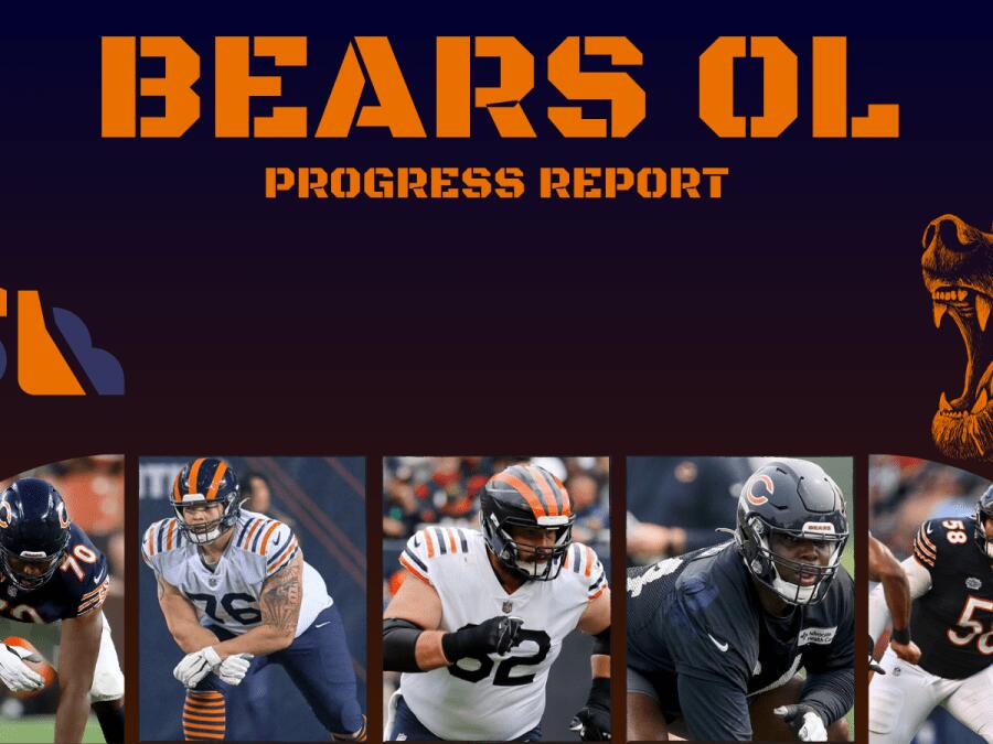 Blocking Bears Ranking the Offensive Line Through Week 15