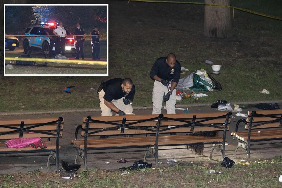 Maniac fatally stabbed mom, 30, inside NYC park in fit of rage over spurned advances – in front of her son, 7: NYPD