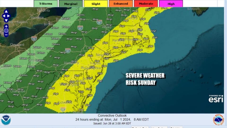 Severe weather & tornado risks rise Midwest, Ohio Valley & the Eastern ...