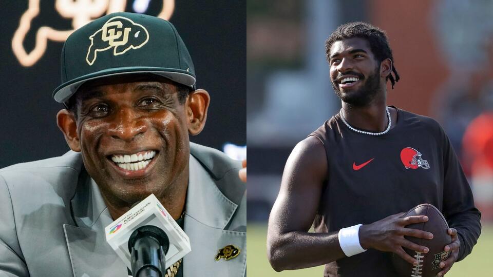 'Yall Petty Im Crying': CFB Fans React As Deion Sanders Expresses  Excitement About Shedeur Sanders' Preseason Debut - NewsBreak