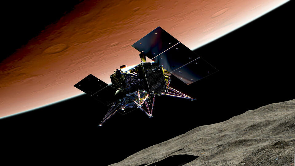 Japan's sample return mission to Phobos may also collect some Mars dust
