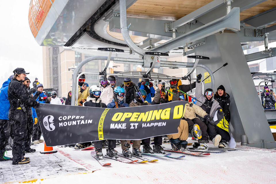 📅 Copper Mountain Opening Day with swag for first 50 riders - NewsBreak
