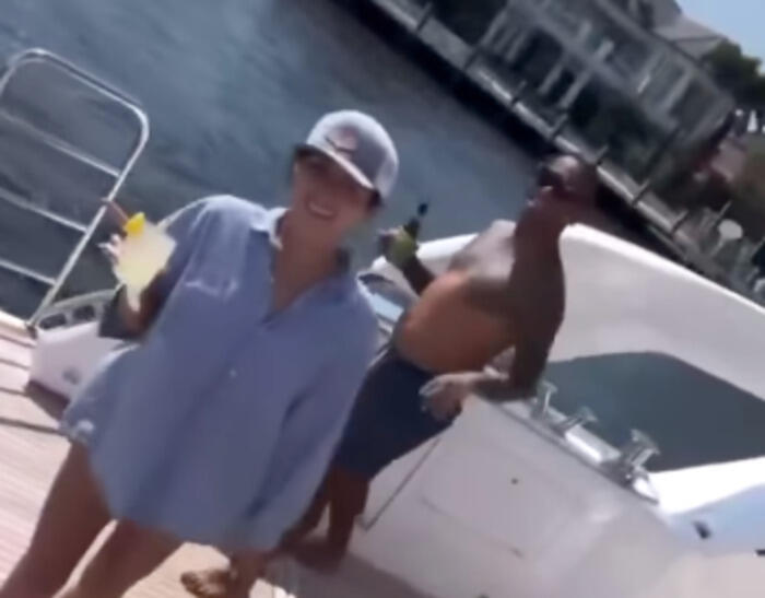 VIDEO: Tua Tagovailoa Goes Viral After Being Spotted Partying With Girls On A Yacht - NewsBreak