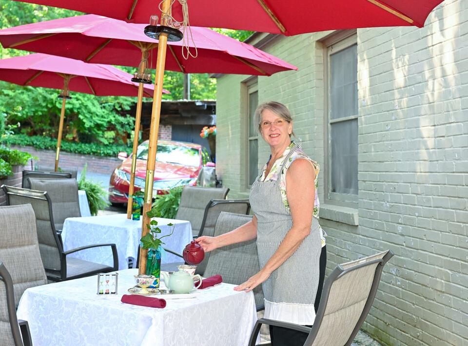 Tea in the garden? Yes, please