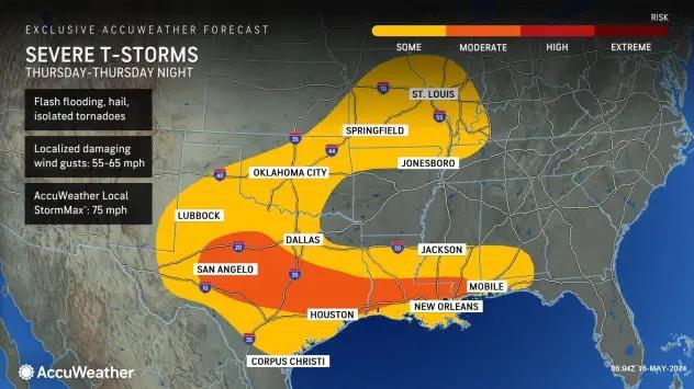 Severe storms to return to central US - NewsBreak