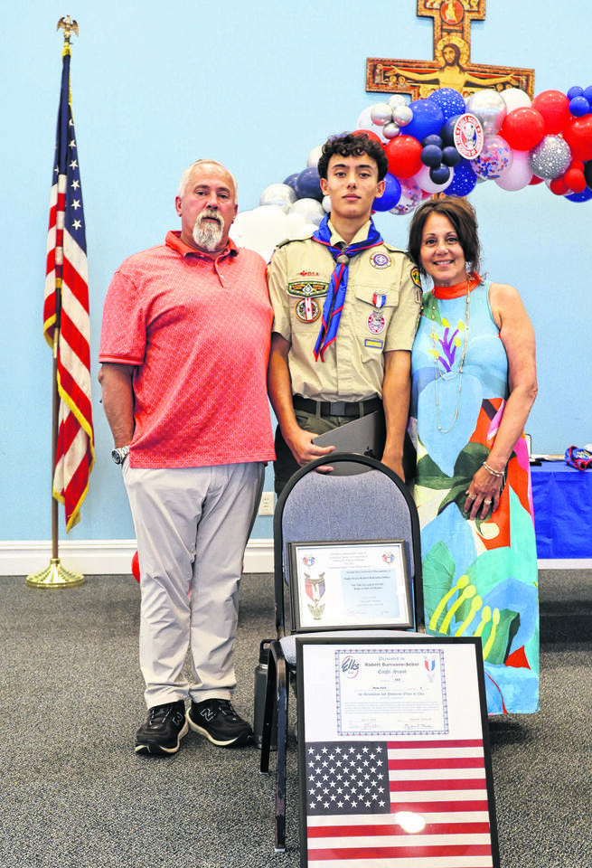 Rockville Centre Scout earns Eagle rank