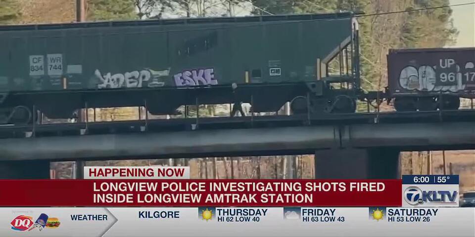 1 arrested after shots fired inside Amtrak station in Longview - NewsBreak