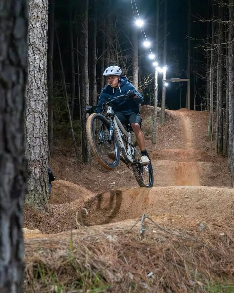 Glow-in-the-dark bike night ride at Allatoona Creek - NewsBreak