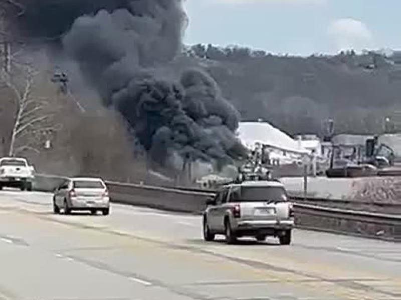 Shelterinplace order issued due to barge fire on Ohio River