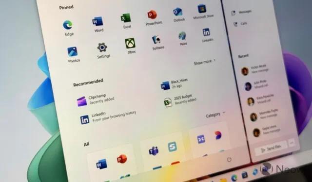 Windows 11 25H2 and 24H2 New Start Menu and Features in KB5067036 ...