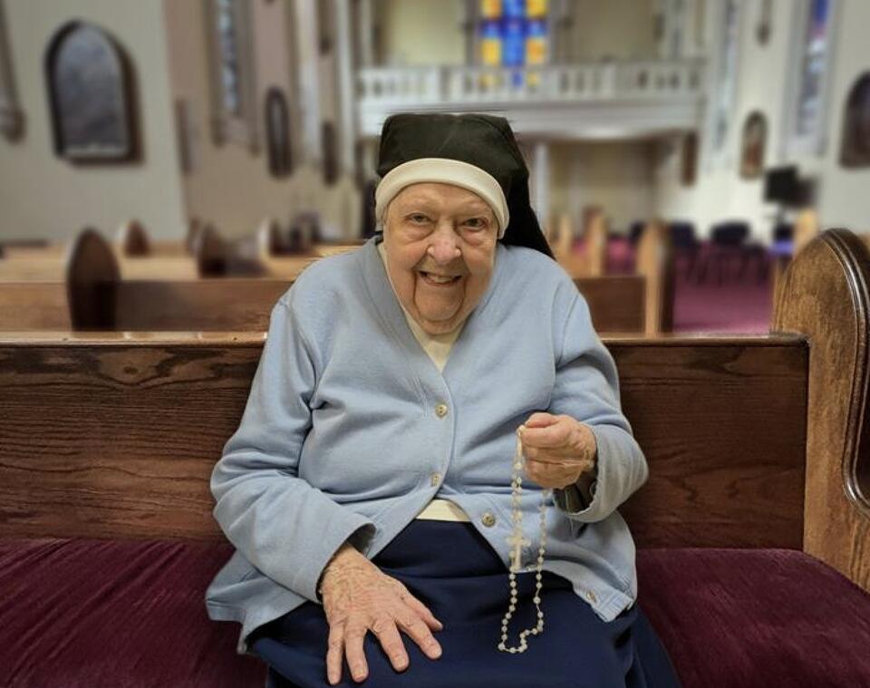 Pray the Rosary in Honor of Sister Miriam Ann’s 100th Birthday - NewsBreak