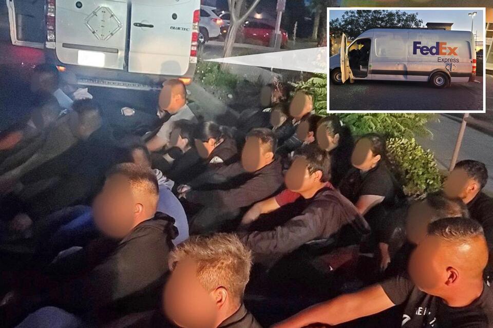 Human smugglers busted using ‘cloned’ FedEx vehicles to sneak migrants ...