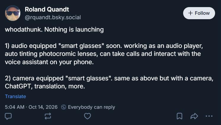 Nothing smart glasses leak reveals two models, including one with ...