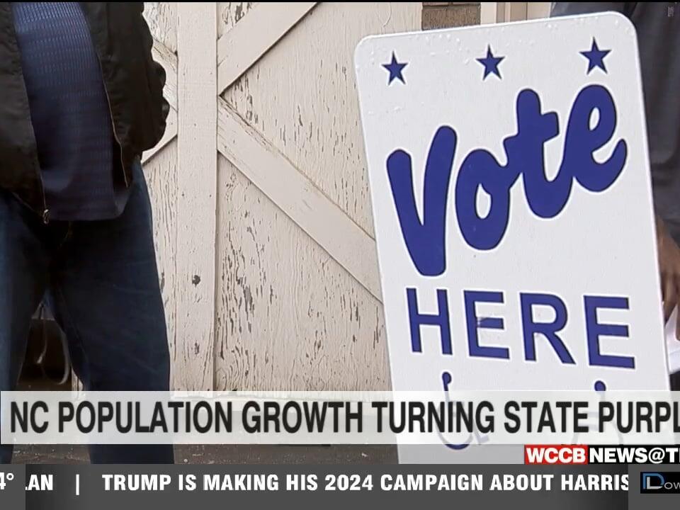North Carolina Population Growth Changing Political Landscape