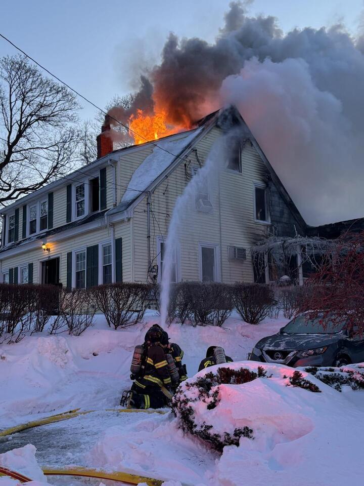 Quincy Home Total Loss Following Two-Alarm Fire - NewsBreak