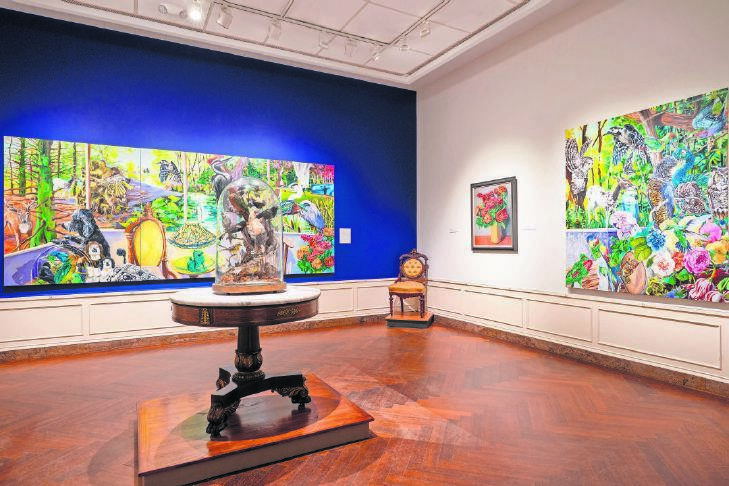 Art Exhibit Invites Visitors Into the Artist's Mind