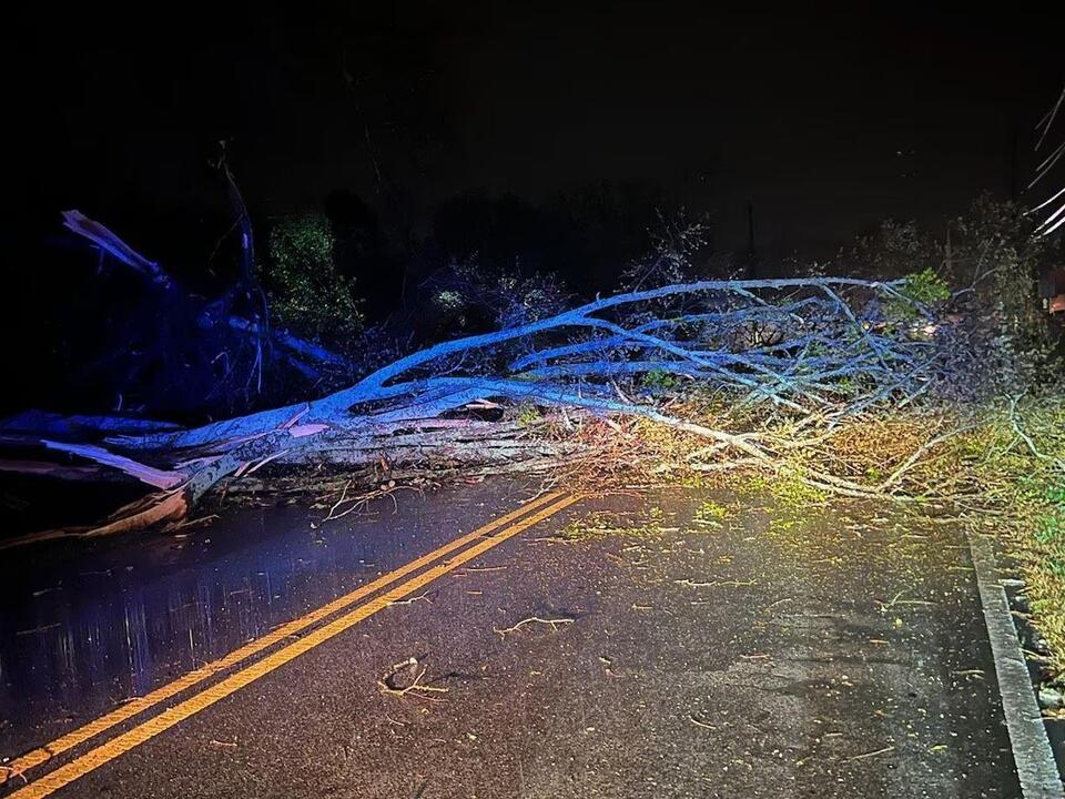 Alabama severe weather Storm damage, power outages reported as