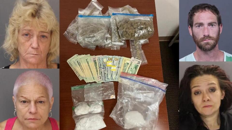 Four arrested, large amount of meth seized - NewsBreak