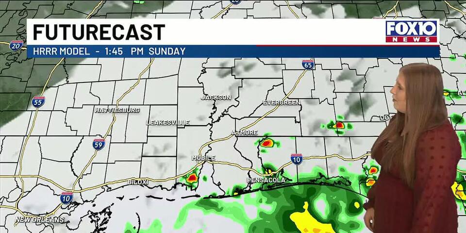Storms Possible Today For The Coast Before Drier Air Arrives This Week
