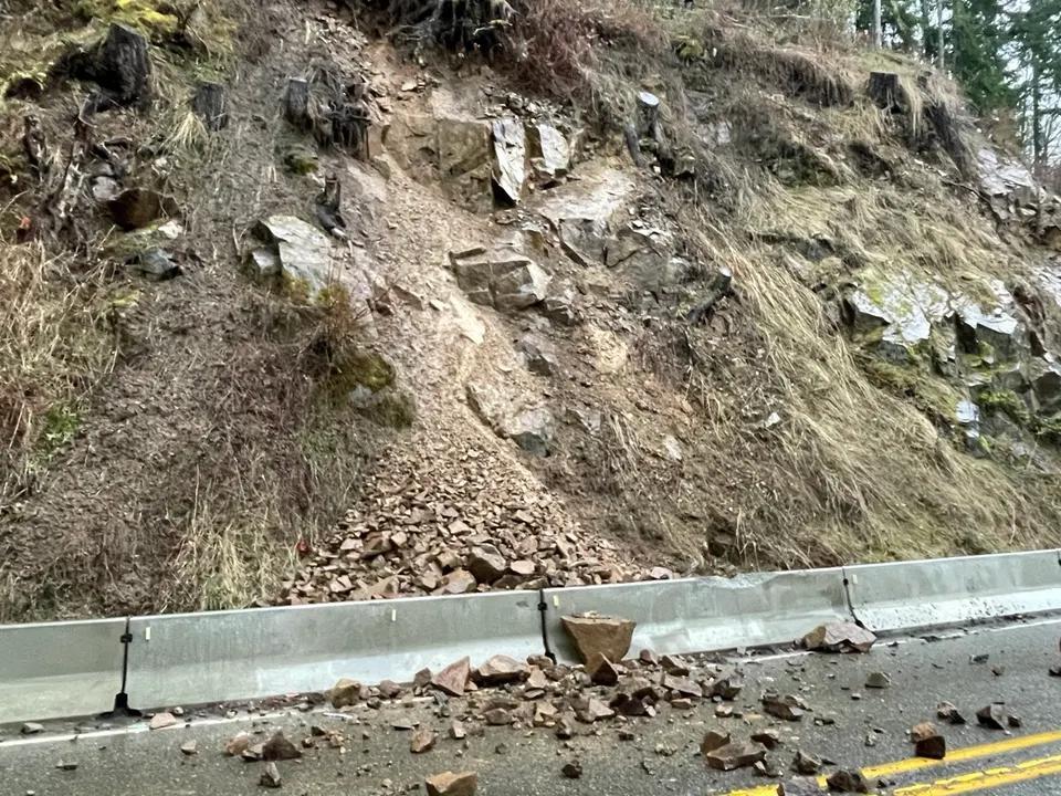 SR 7 near Eatonville reopened after slide