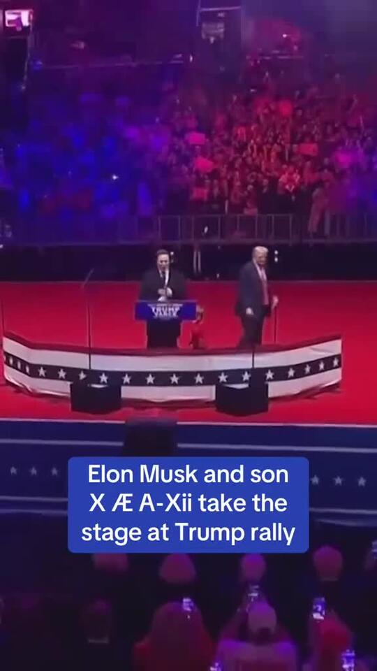 Elon Musk spoke at Trump’s victory rally the nig..._44555 - NewsBreak