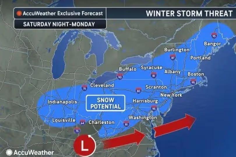 NYC braces for more snow this weekend as another major storm rolls in ...