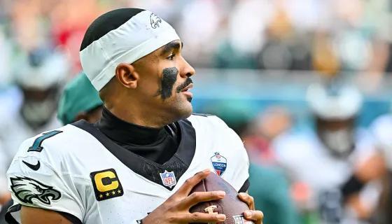 Conspiracy Theorists Are Baselessly Linking Jalen Hurts’ Blood Clots To ...