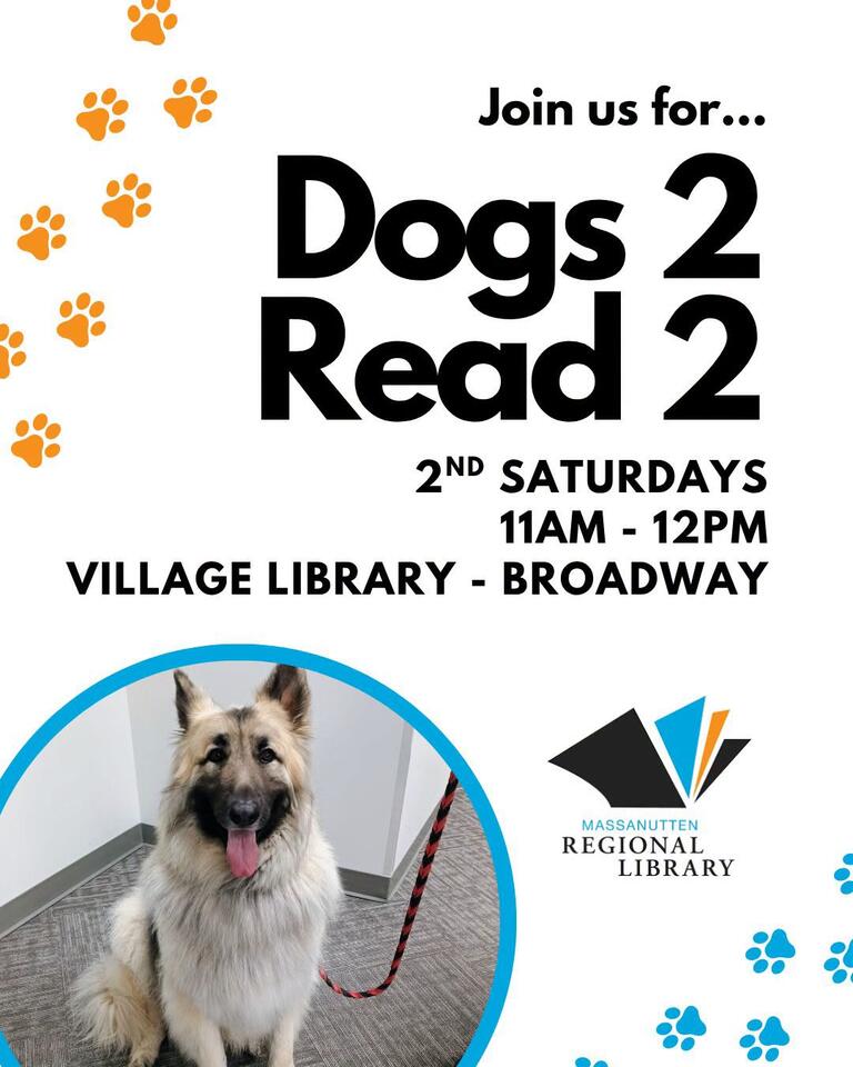 Therapy dog reading program at Village Library - NewsBreak