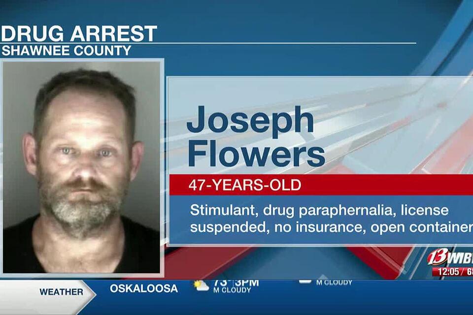 Man arrested on meth count after traffic stop in south Topeka - NewsBreak