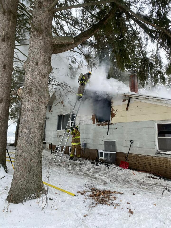 Fire destroys Pine River home - NewsBreak