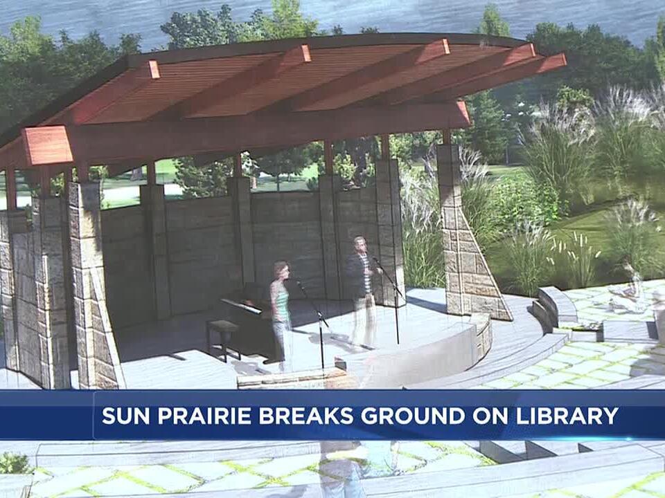Groundbreaking ceremony takes place for Sun Prairie Public Library