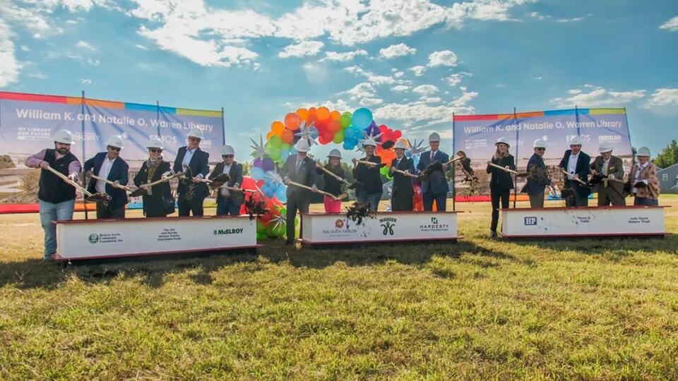 Tulsa City-County Library breaks ground on new South Broken Arrow ...