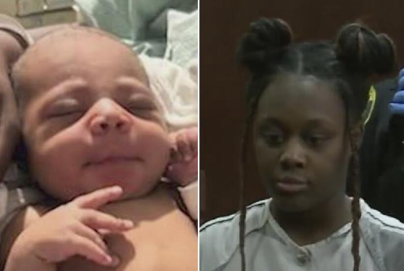 Mom who was unabIe to teII doctors when her 1-week-old baby was born ...