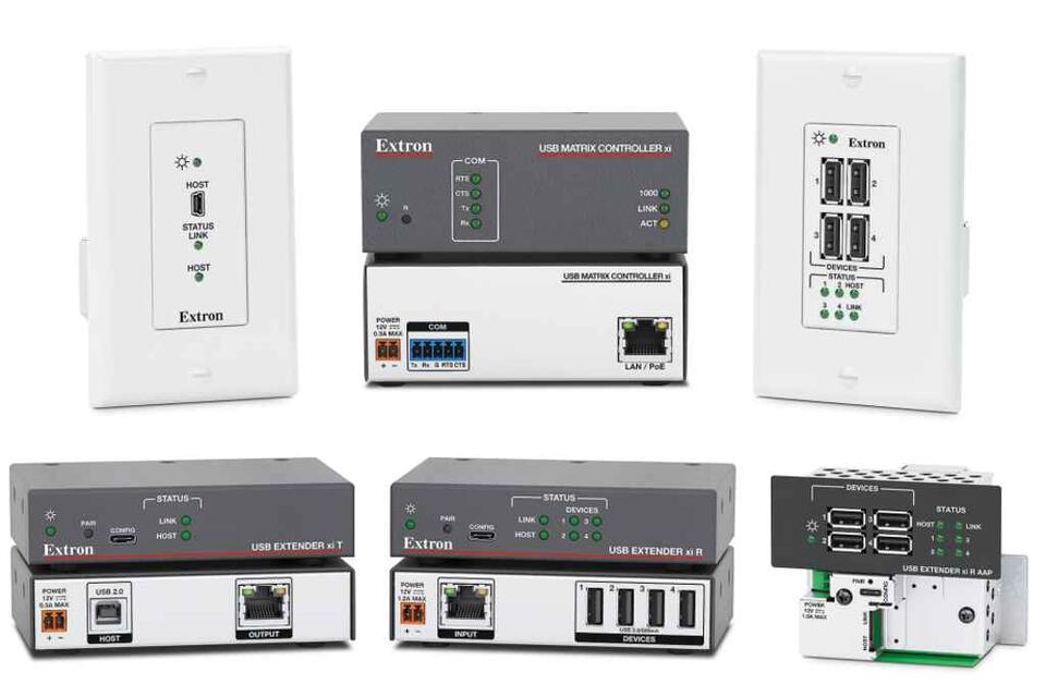 Extron adds USB extender xi series - NewsBreak