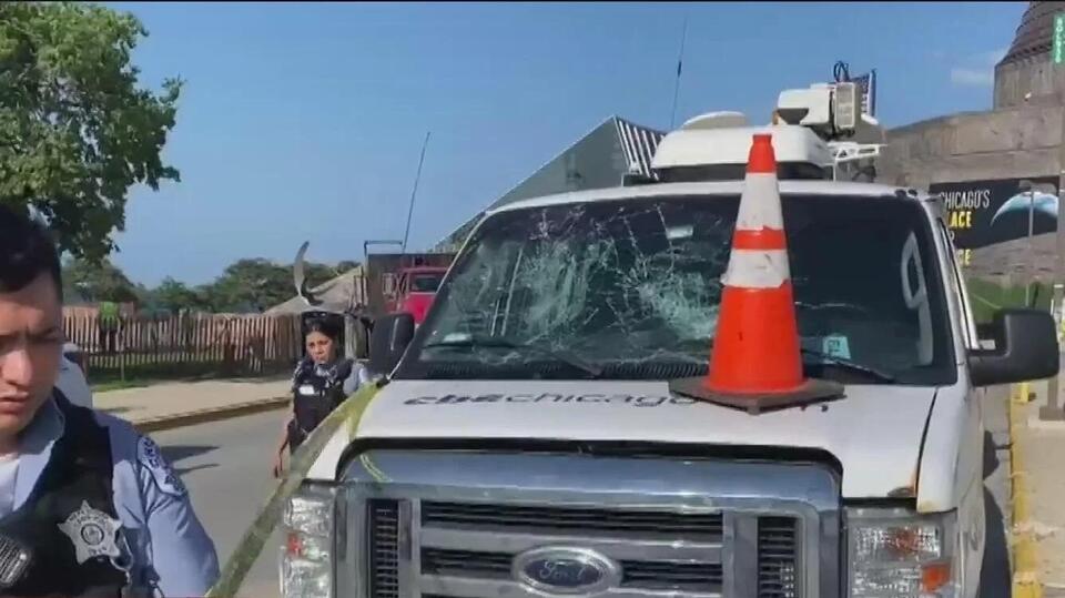 CBS Chicago journalists attacked by 2 men near Adler Planetarium