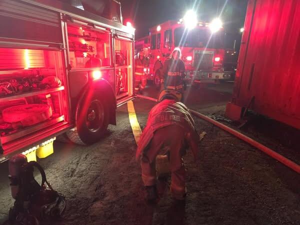 CREWS RESPOND TO OVERNIGHT FIRE AT C&D LUMBER IN RIDDLE - NewsBreak